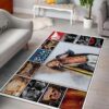 Aerosmith Steven Tyler Living Room Area Rug For Christmas