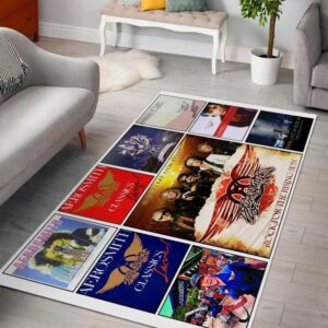 Aerosmith Ver 3 Living Room Area Rug For Christmas