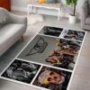 Aerosmith Ver 4 Living Room Music Band Area Rugs