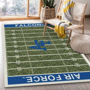 Air Force University Football Field Rug NCAA Area Rug Carpet