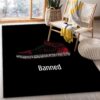 Air Jordan Banned Area Rug Living Room Rug Family Gift US Decor
