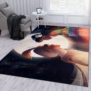 Aladdin Ver4 Area Rug For Christmas Living room and bedroom Rug US Gift Decor