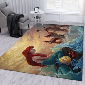 Ariels Daydream Rug Living Room Rug Floor Decor Home Decor