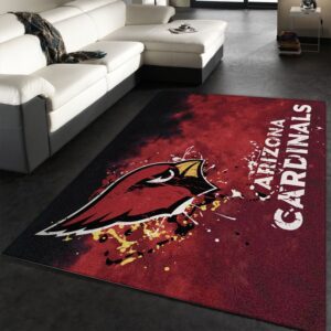 Arizona Cardinals Fade Rug Nfl Team Area Rug