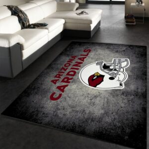 Arizona Cardinals Imperial Distressed Rug NFL Team Logos Area Rug