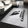 Arizona Cardinals Silver NFL Area Rug For Christmas