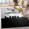 Arizona Cardinals Skyline NFL Area Rug For Christmas
