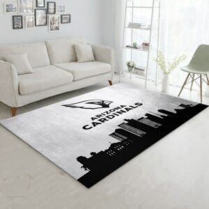 Arizona Cardinals Skyline NFL Area Rug