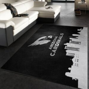 Arizona Cardinals Skyline NFL Area Rug