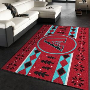 Arizona Diamondbacks Mlb Area Rug Carpet
