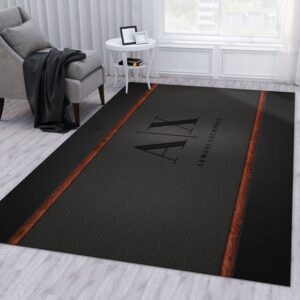 Armani Area Rug For Christmas Fashion Brand Rug Living Room Rug US Gift Decor