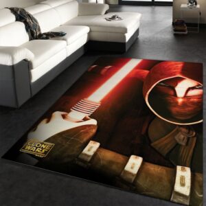 Asajj Ventress Star War Character Rug