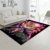 Astronaut Cat Bubble Tea Area Rug Living room and bedroom Rug Christmas Gift US Decor