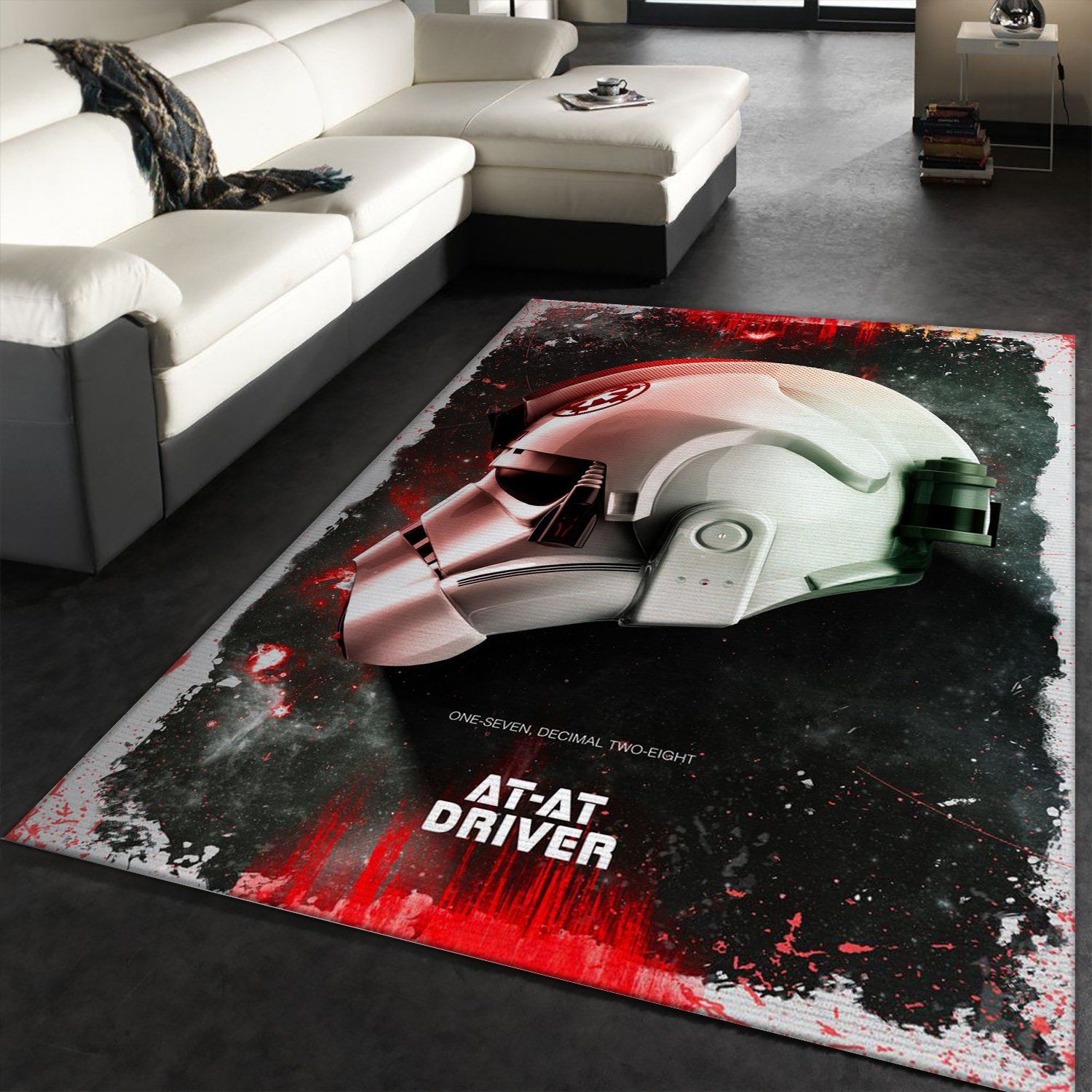 At At Driver Star Wars Movie Rug Star Wars Helmets Arts Rug Home US Decor