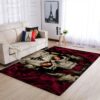 Atlanta Falcons Nfl Team Logo Skull Style Nice Gift Home Decor Rectangle Area Rug