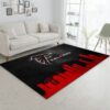 Atlanta Falcons Skyline NFL Team Logos Area Rug