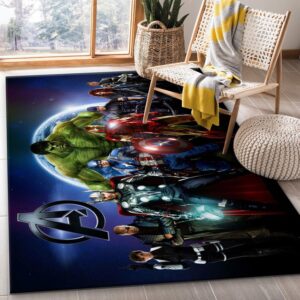 Avenger Ver2 Movie Area Rug Living Room Rug Home US Decor