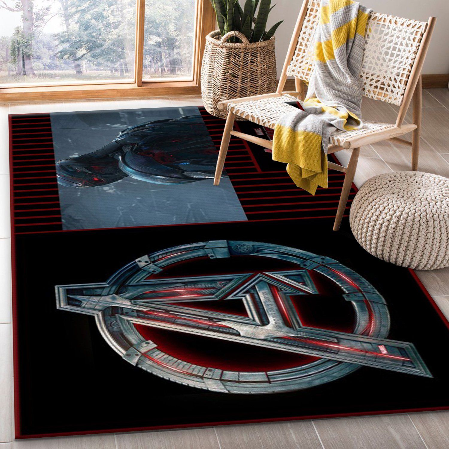 Avenger Ver4 Area Rug For Christmas Living Room Rug US Gift Decor
