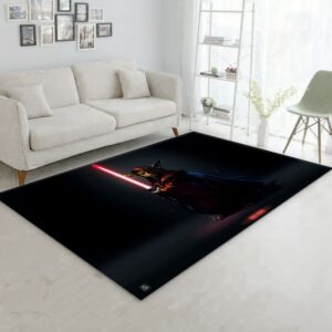 Baby Yoda Ver4 Area Rug Living Room Rug Floor Decor Home Decor