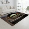Baby Yoda Ver9 Area Rug For Christmas Bedroom Rug Family Gift US Decor