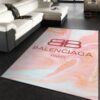 Balenciaga Area Rug Bedroom Rug Christmas Gift US Decor