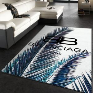Balenciaga Area Rugs Fashion Brand Rug Christmas Gift US Decor