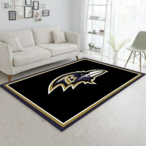 Baltimore Ravens Imperial Spirit Rug NFL Area Rug For Christmas