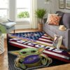 Baltimore Ravens Nfl Team Logo Baby Yoda Us Style Nice Gift Home Decor Rectangle Area Rug
