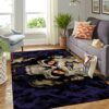 Baltimore Ravens Nfl Team Logo Skull Style Nice Gift Home Decor Rectangle Area Rug
