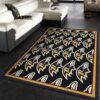 Baltimore Ravens Repeat Rug Nfl Team Area Rug