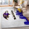 Baltimore Ravens Skyline NFL Area Rug For Christmas