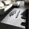 Baltimore Ravens Skyline NFL Area Rug