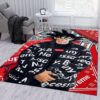 Bape Area Rug For Christmas Fashion Brand Rug Living Room Rug Christmas Gift US Decor