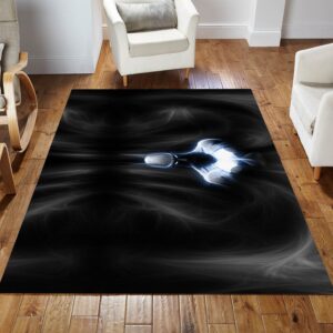 Batman Smoke Area Rug For Christmas Bedroom Rug Family Gift US Decor