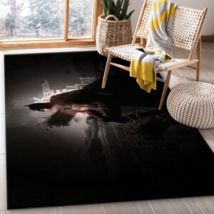 Batman Ver1 DC Comic Area Rug Living Room Rug US Gift Decor