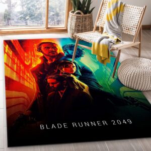 Blade Runner 2049 Rug Art Painting Movie Rugs Christmas Gift US Decor