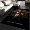 Bohemian Rhapsody Area Rug Movie Rug Family Gift US Decor