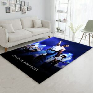 Bohemian Rhapsody Rug Movie Rug Family Gift US Decor
