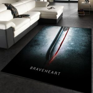 Braveheart Area Rug Movie Rug Home US Decor