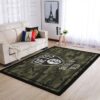 Brooklyn Nets Nba Team Logo Camo Style Nice Gift Home Decor Rectangle Area Rug