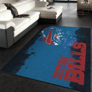 Buffalo Bills Fade Rug Nfl Team Area Rug Carpet