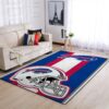 Buffalo Bills Nfl Team Logo Helmet Nice Gift Home Decor Rectangle Area Rug