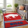 Buffalo Bills Nfl Team Logo Retro Style Nice Gift Home Decor Rectangle Area Rug