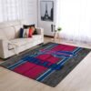 Buffalo Bills Nfl Team Logo Wooden Style Style Nice Gift Home Decor Rectangle Area Rug