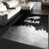 Buffalo Bills Skyline NFL Area Rug Carpet