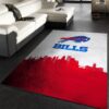 Buffalo Bills Skyline NFL Area Rug Carpet