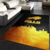 Buffalo Bills Skyline NFL Area Rug Carpet