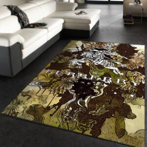 Burberry Area Rug Fashion Brand Rug Christmas Gift US Decor
