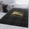 Burberry Area Rug For Christmas Fashion Brand Rug Bedroom Rug Christmas Gift US Decor