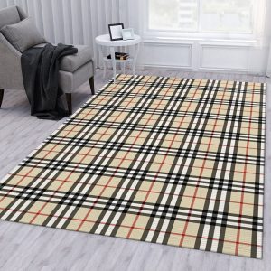 Burberry Ft Louis Vuitton Rugs Bedroom Rug Family Gift US Decor - Teeruto